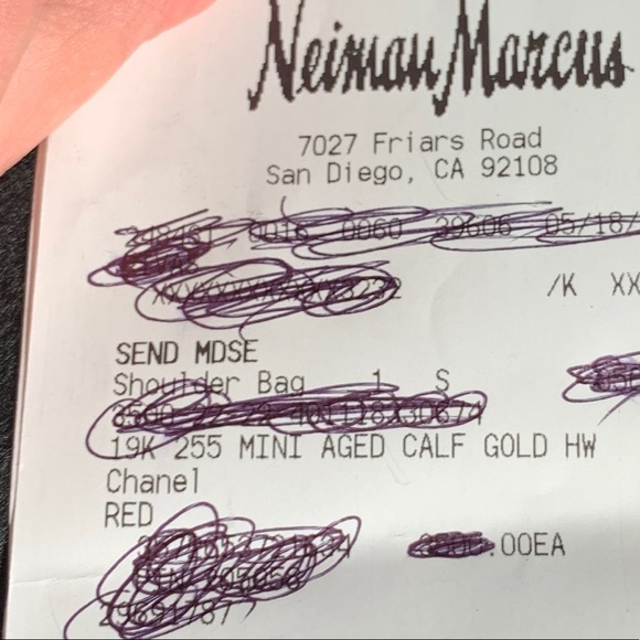 NWT Chanel Red Mini Reissue - Picture 8 of 8